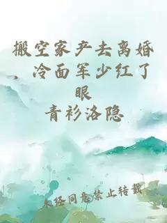 搬空家产去离婚,冷面军少红了眼